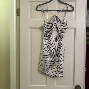 Zara size medium silk dress